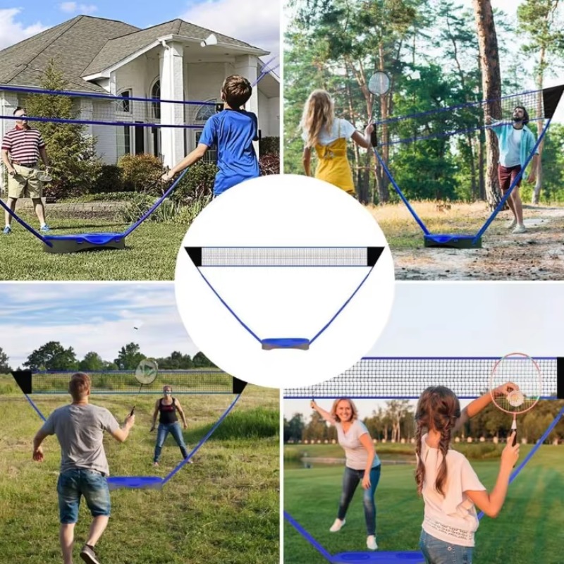 Badminton Set Garden - مجموعة رياضية خارجية محمولة عالية الجودة