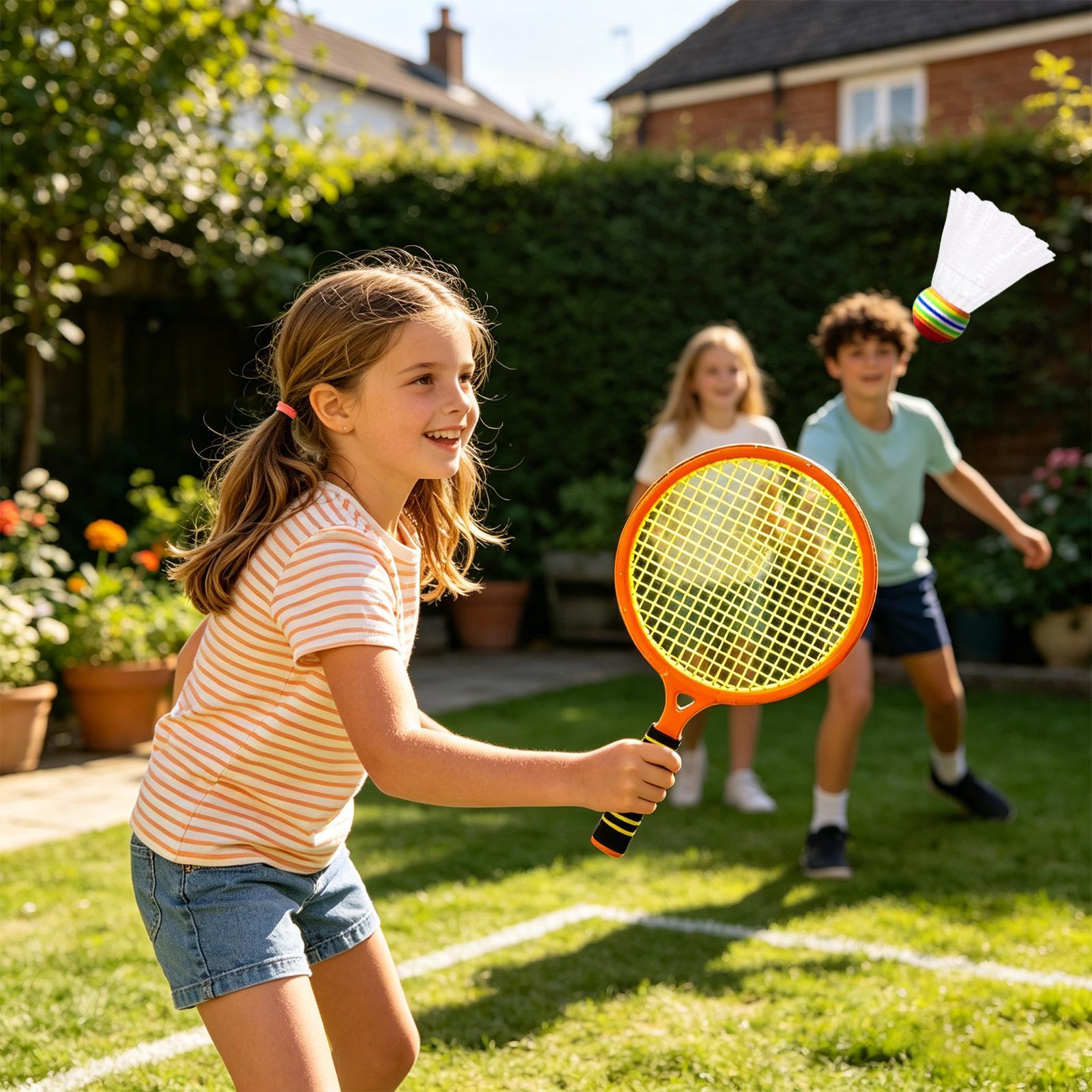 مجموعة أدوات رياضة الريشة الطا - مراجعة Badminton Set Garden وسعره