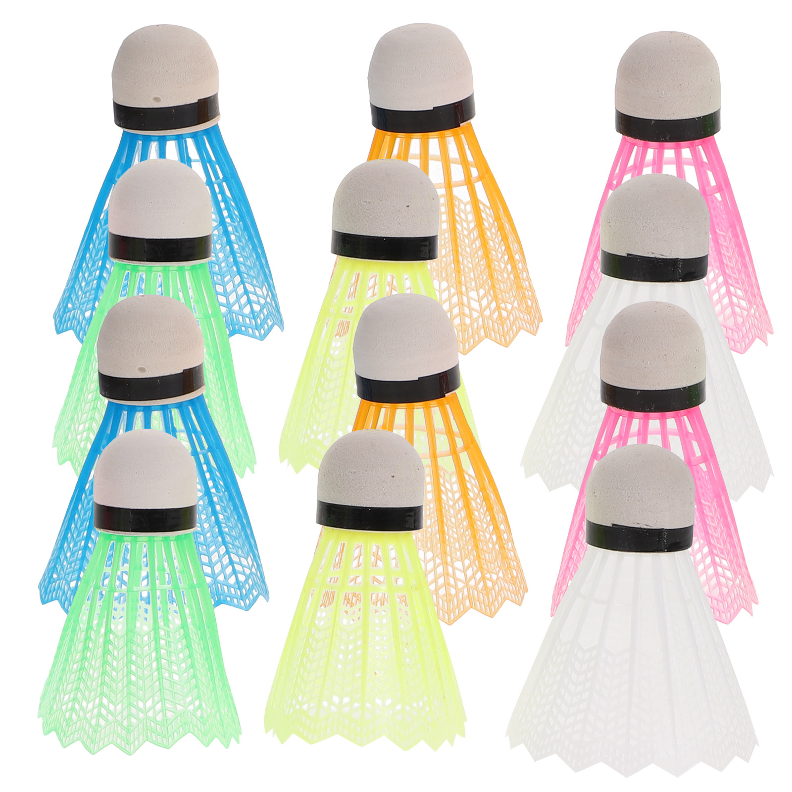 12 قطعة من كرات الريشة البلاست - مراجعة Badminton Set Garden وسعره