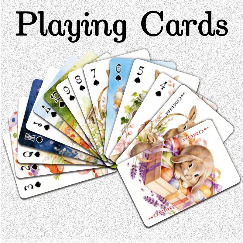 54 قطعة من أوراق اللعب القياسي - مراجعة Party Games Bunny وسعره