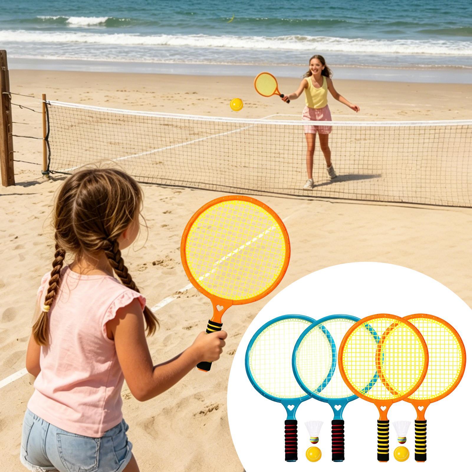 مجموعة مضارب تنس الريشة للأطفا - مراجعة Badminton Set Garden وسعره