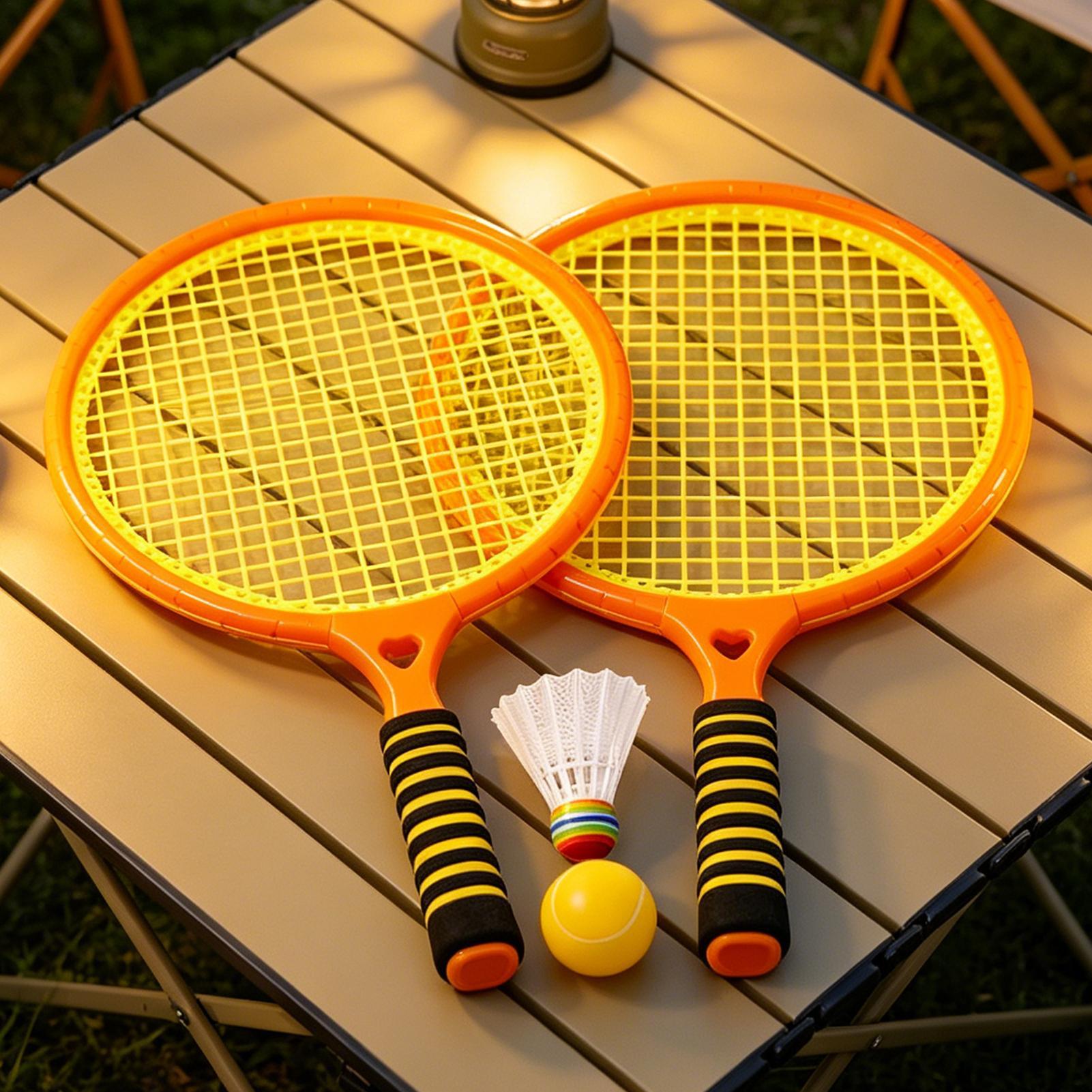 مضرب تنس الريشة للأطفال، مجموع - مراجعة Badminton Set Garden وسعره