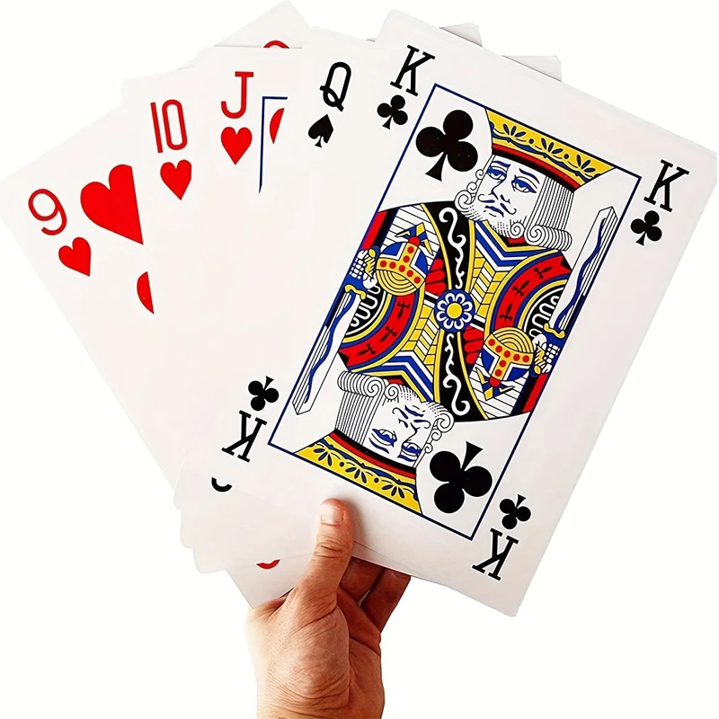 أوراق اللعب المتضخم جامبو 4x أ - مراجعة Party Games Juego وسعره